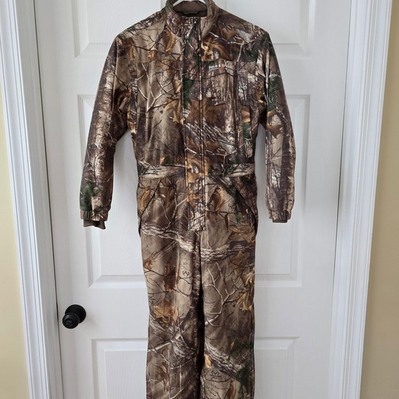 Field & Stream Other - Field & Stream Coveralls Youth Realtree Camo Insulated Hunting Suit Brown Medium